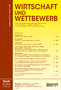 WuW - WIRTSCHAFT und WETTBEWERB Einzelausgaben