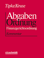Abgabenordnung - Finanzgerichtsordnung, Kommentar