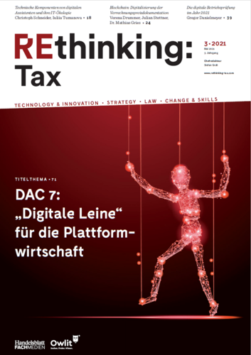 REthinking Tax Ausgabe 3/2021 (PDF)