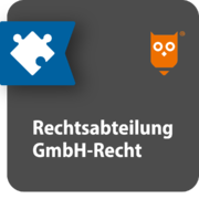 Rechtsabteilung Ergänzungsmodul GmbH-Recht Jahreslizenz (monatlich kündbar)