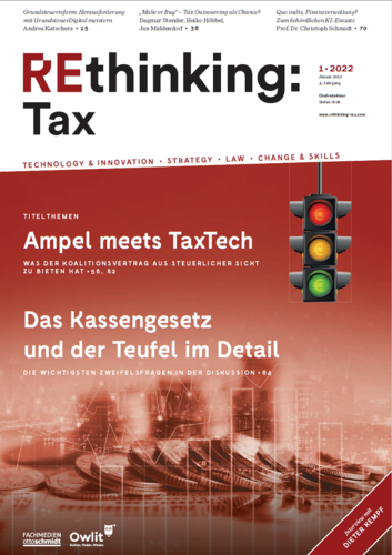 REthinking Tax Ausgabe 1/2022 (PDF)