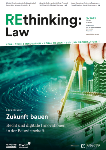 REthinking Law Ausgabe 3/2022 (Zeitschrift)