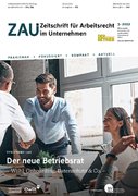 Einzelausgaben ZAU – Zeitschrift für Arbeitsrecht im Unternehmen