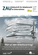 ZAU – Zeitschrift für Arbeitsrecht im Unternehmen Einzelausgaben (PDF)