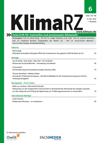 KlimaRZ Ausgabe 6/2022 (Zeitschrift)