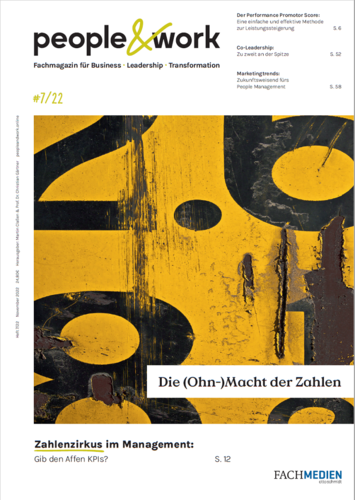 people&work Ausgabe 07/2022 (Zeitschrift)