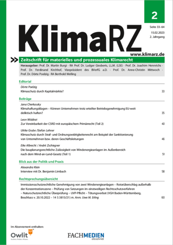 KlimaRZ Ausgabe 2/2023 (Zeitschrift)