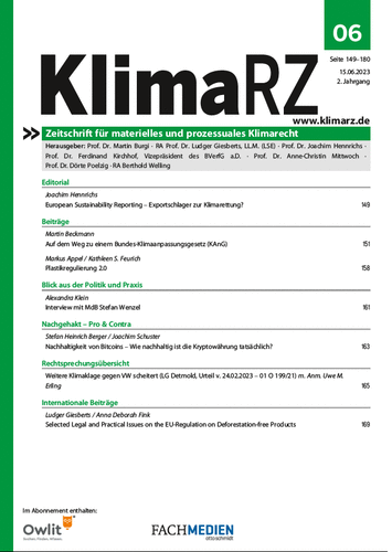 KlimaRZ Ausgabe 6/2023 (Zeitschrift)
